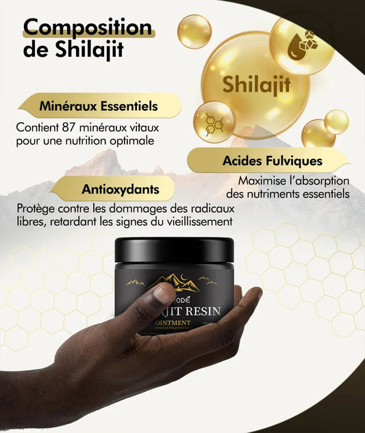 19000 CFA -----Résine de Shilajit Pure pour les hommes et le femmes.